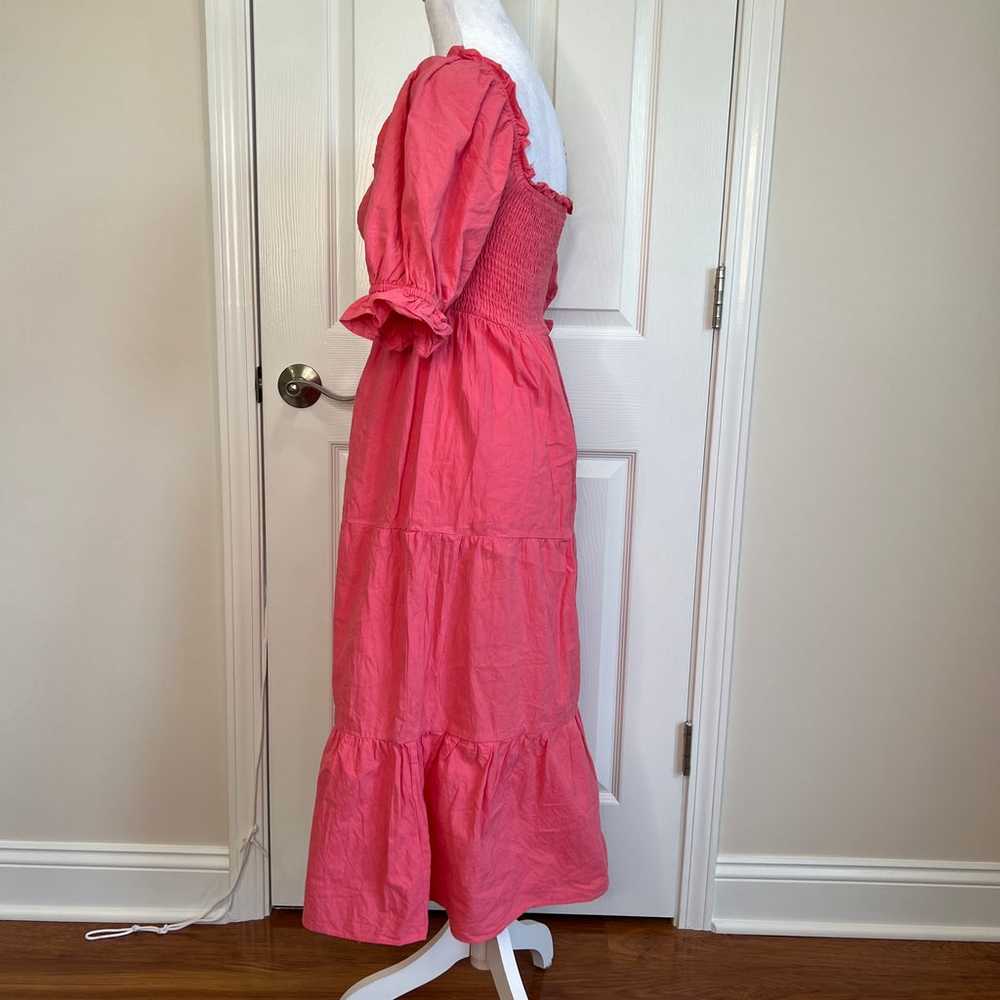Pomander Place Tuckernuck Pink Hannah Dress Smock… - image 4