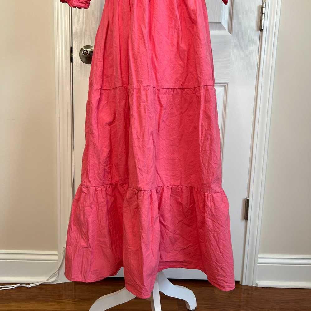Pomander Place Tuckernuck Pink Hannah Dress Smock… - image 9