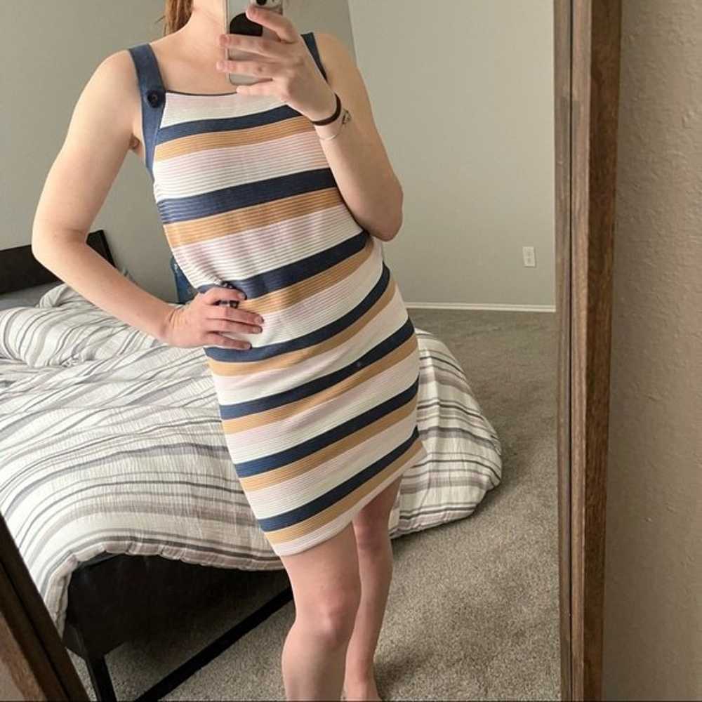 PH5 stretchy striped mini dress - image 1