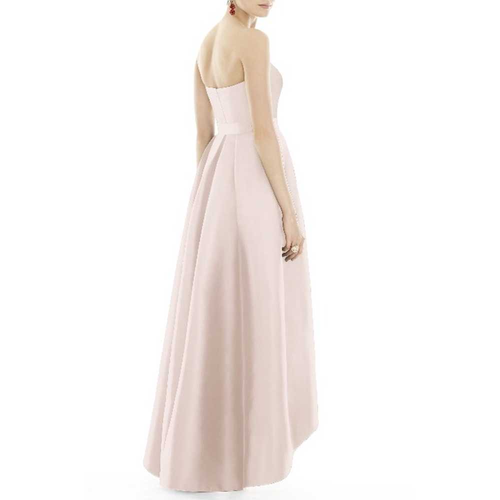 Alfred Sung D699S Strapless High Low Sateen Gown,… - image 10