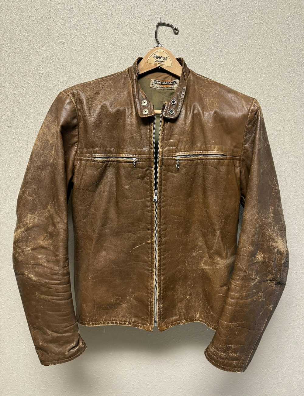 Harley Davidson × Leather Jacket × Vintage 60’s V… - image 1