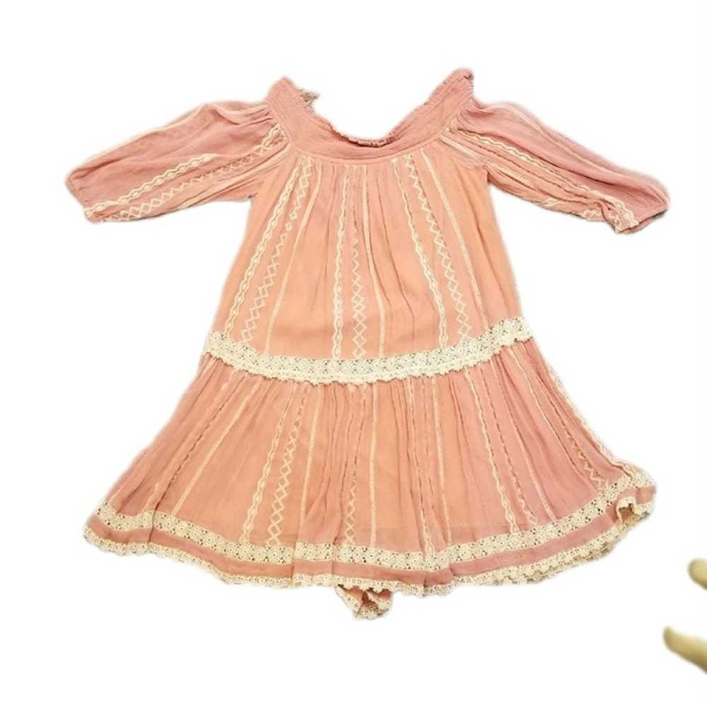 Anthropologie Floreat Orchard Lace Shift Dress Bl… - image 8