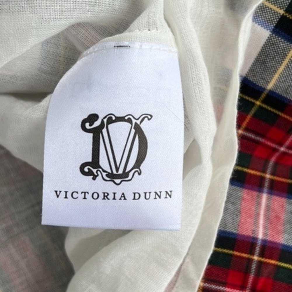 Victoria Dunn Merry Clara Plaid Maxi Dress Size X… - image 12