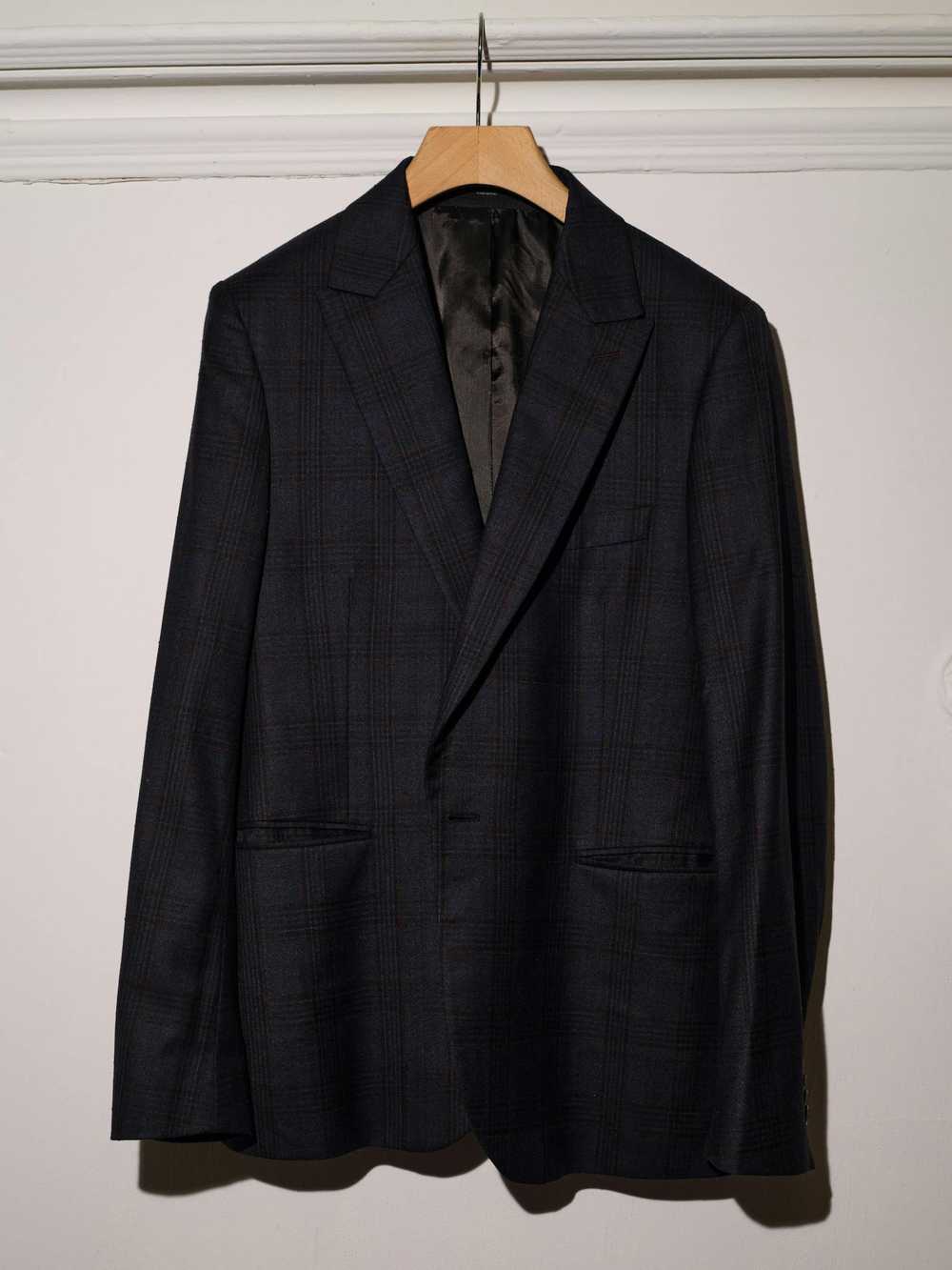 Paul Smith Paul Smith check navy blazer - image 1