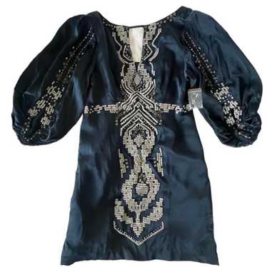 Nanette Lepore Luxury Pure Silk Mini Dress Exquisi