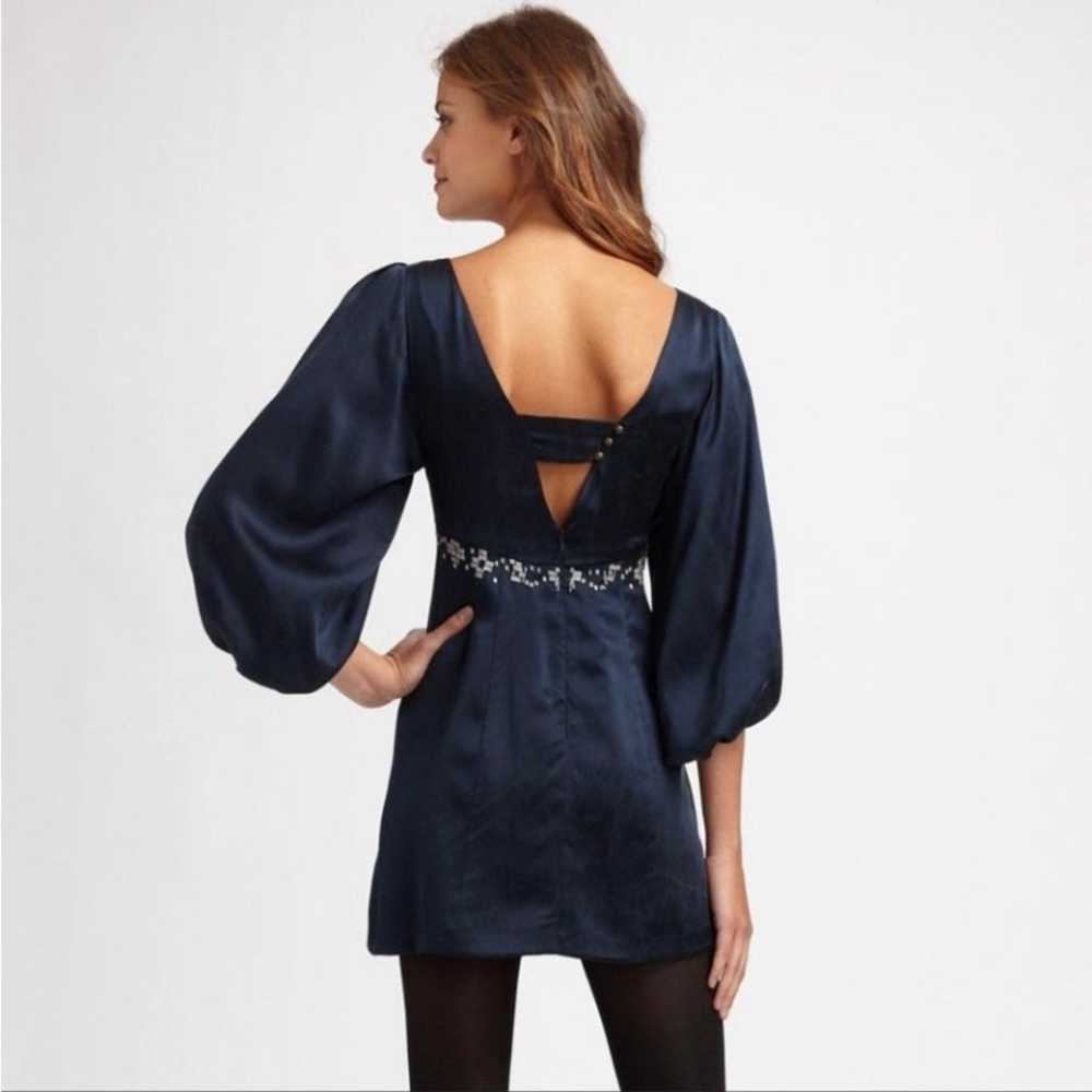 Nanette Lepore Luxury Pure Silk Mini Dress Exquis… - image 4