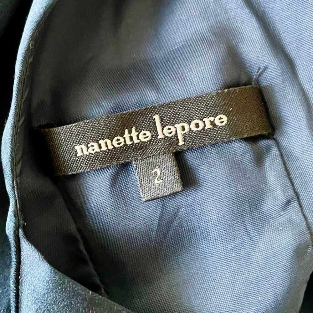 Nanette Lepore Luxury Pure Silk Mini Dress Exquis… - image 5