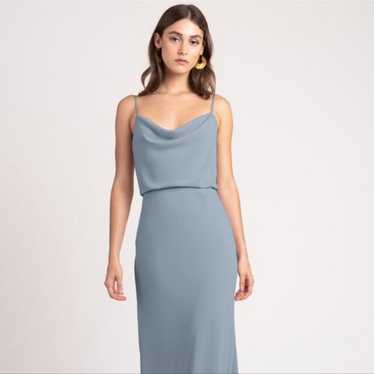 Jenny Yoo Tessa Dress (Mayan Blue) - image 1