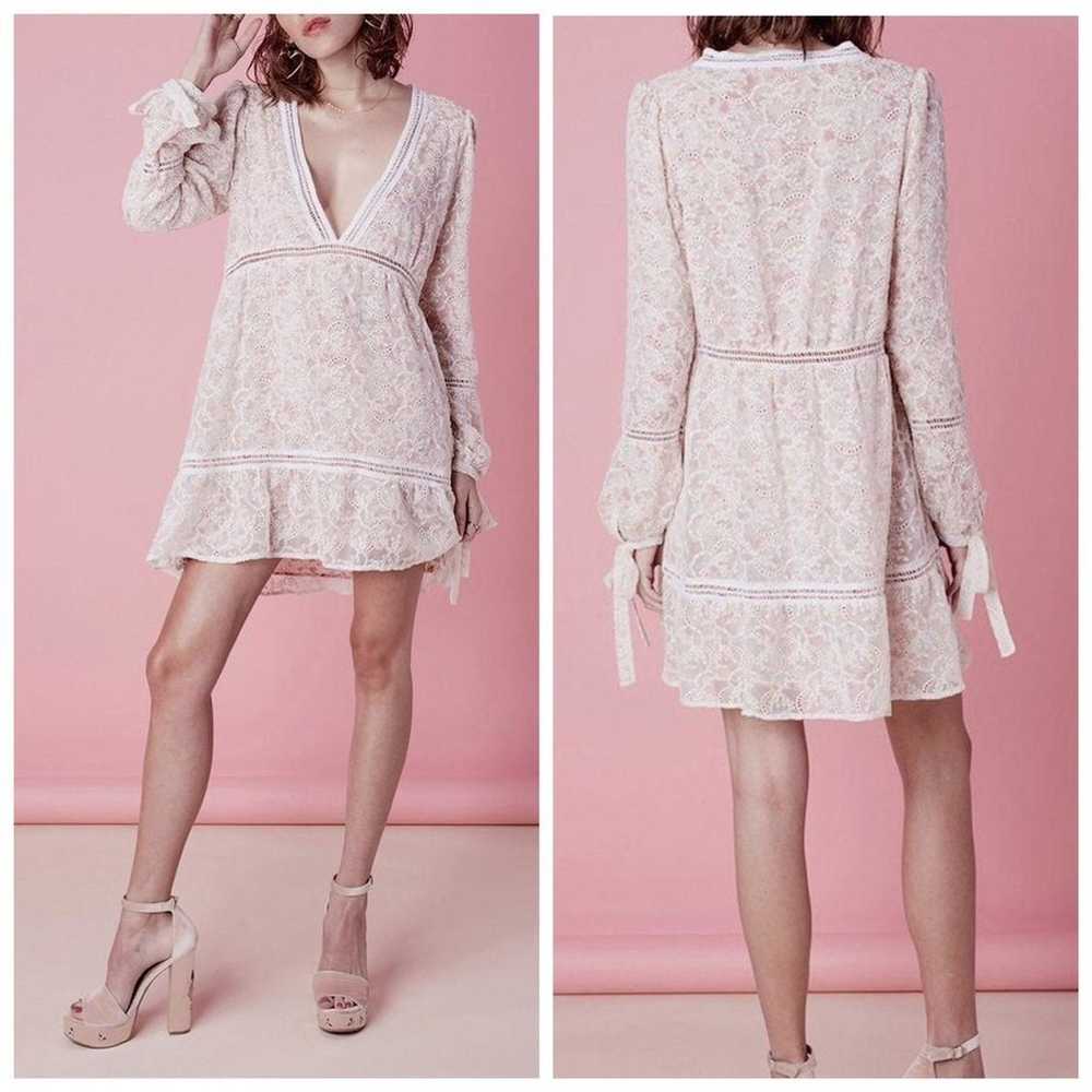For Love and Lemons Sweet Disposition Lace Dress - image 1