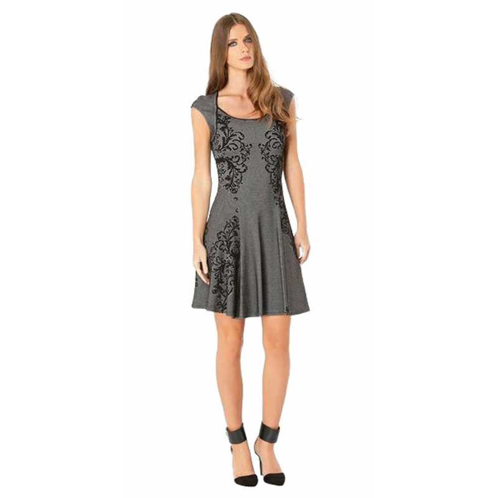 New Hale Bob Jacquard A-line Dress XS - image 2