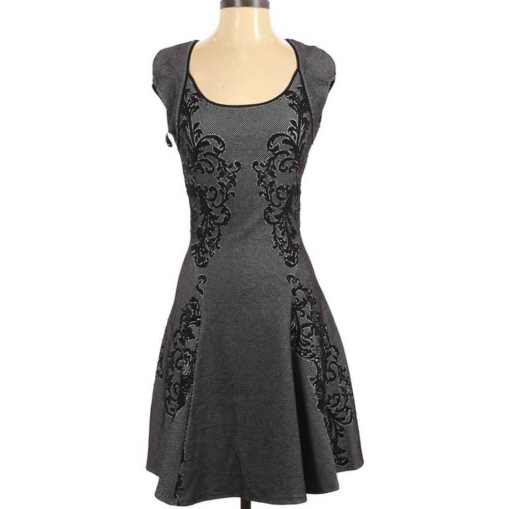 New Hale Bob Jacquard A-line Dress XS - image 4