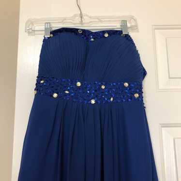 Royal Blue Prom Dress - image 1