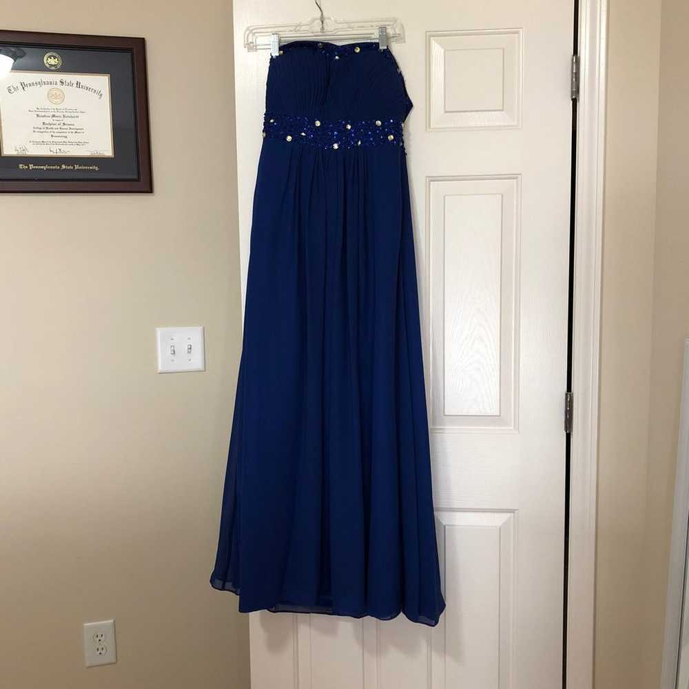 Royal Blue Prom Dress - image 2