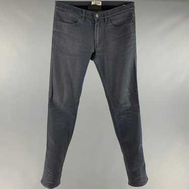 Acne Studios Grey Charcoal Cotton Elastane Straig… - image 1