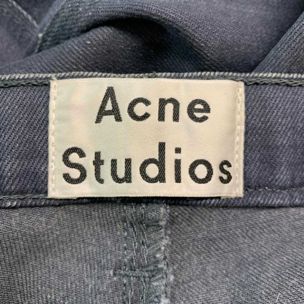 Acne Studios Grey Charcoal Cotton Elastane Straig… - image 3