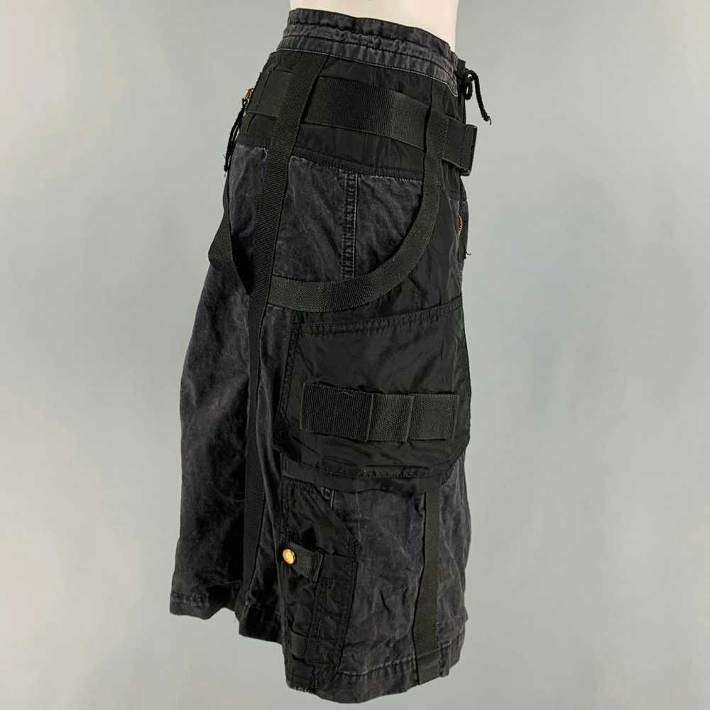 Other Black Washed Cargo Skirt - image 3