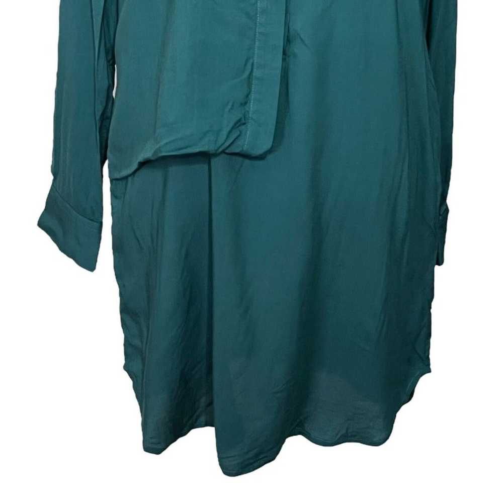 Chalayan Grey Line Womens Front Loop Shirtdress P… - image 3