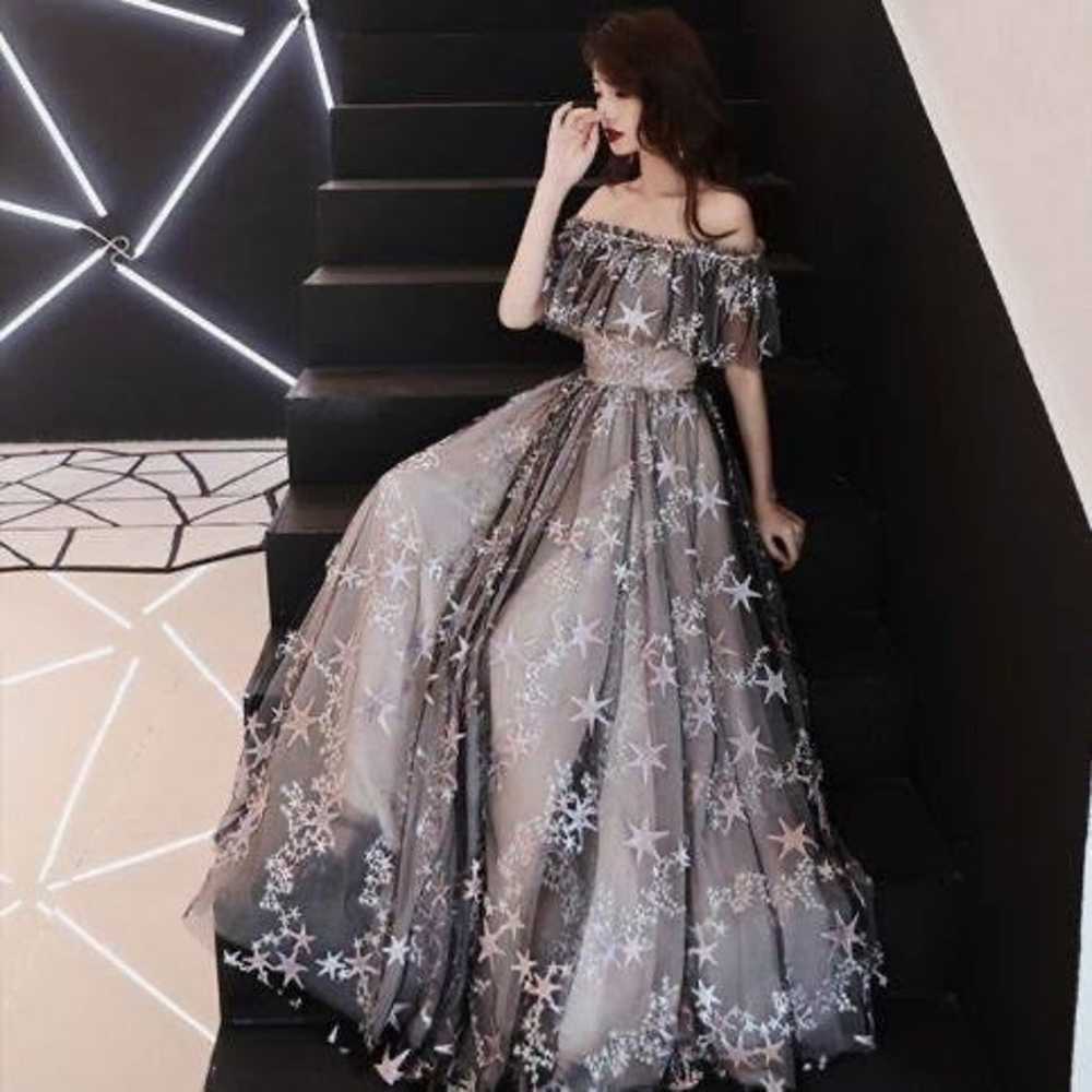 Star Evening Gown Prom Dress - image 3