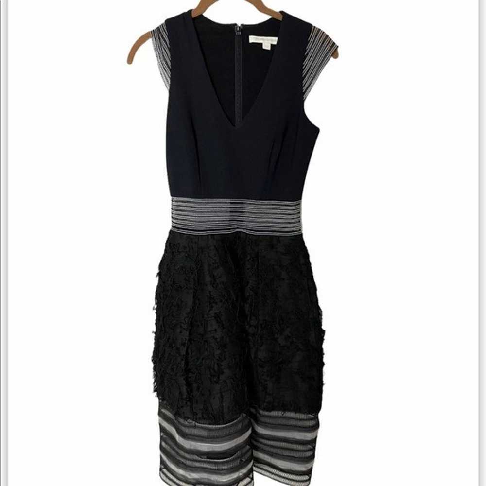 Jonathan Simkhai Black Fit & Flare Dress 0 - image 1