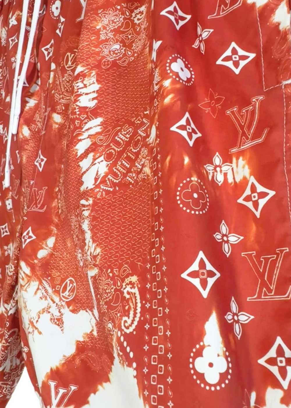 Louis Vuitton Louis Vuitton Red White Bandana Boa… - image 4