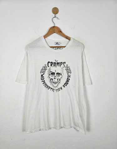 即完モデル』 ヒステリックグラマー THE CRAMPS Tシャツ 白 XL