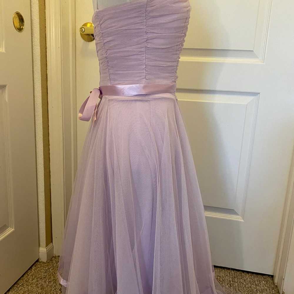 Hyphen Lavender Gown Like New - image 5