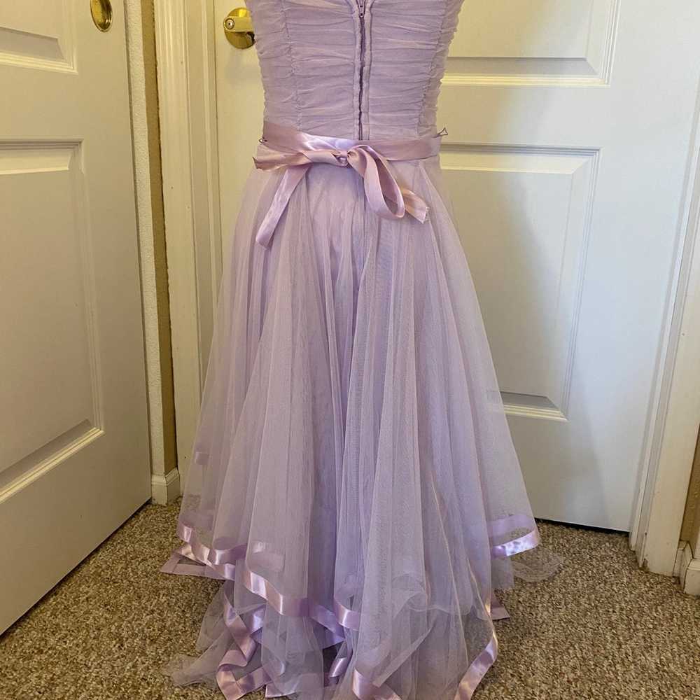 Hyphen Lavender Gown Like New - image 7