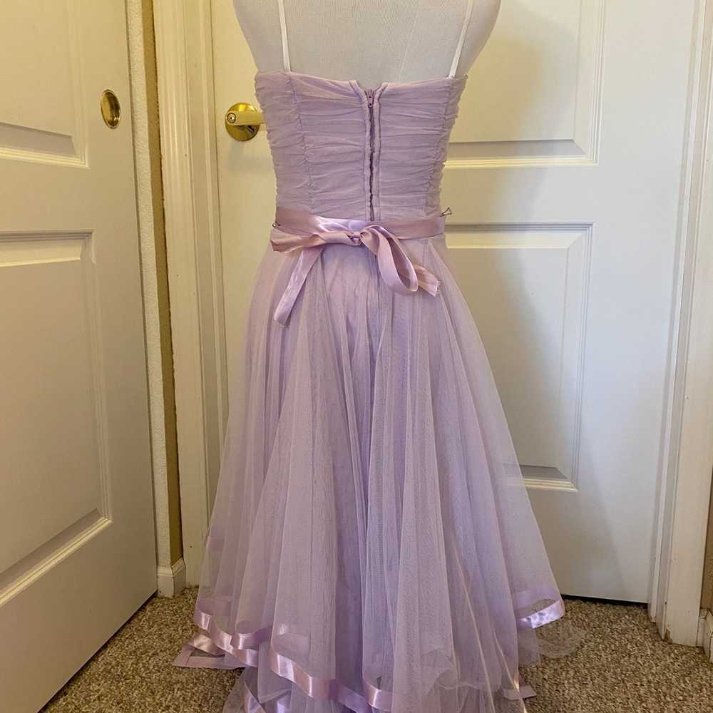 Hyphen Lavender Gown Like New - image 8
