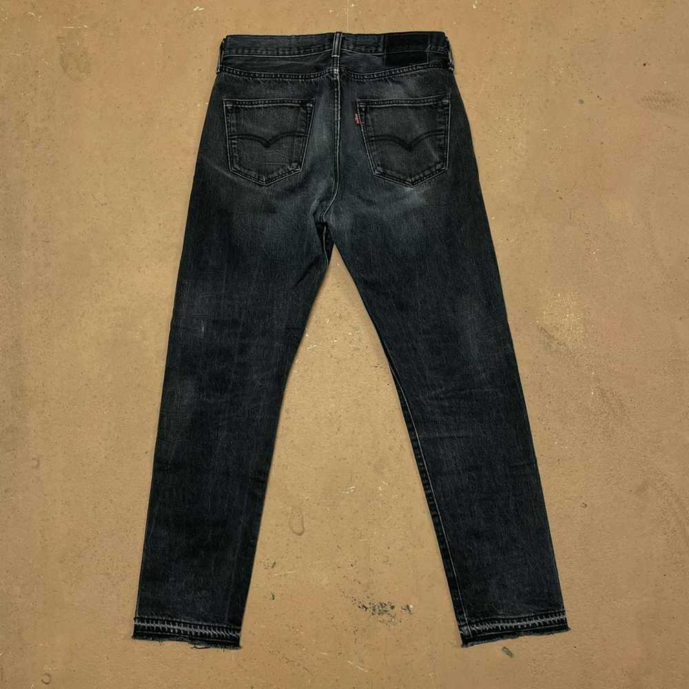 Levi's × Vintage Faded black Levi’s 501 jeans - image 2