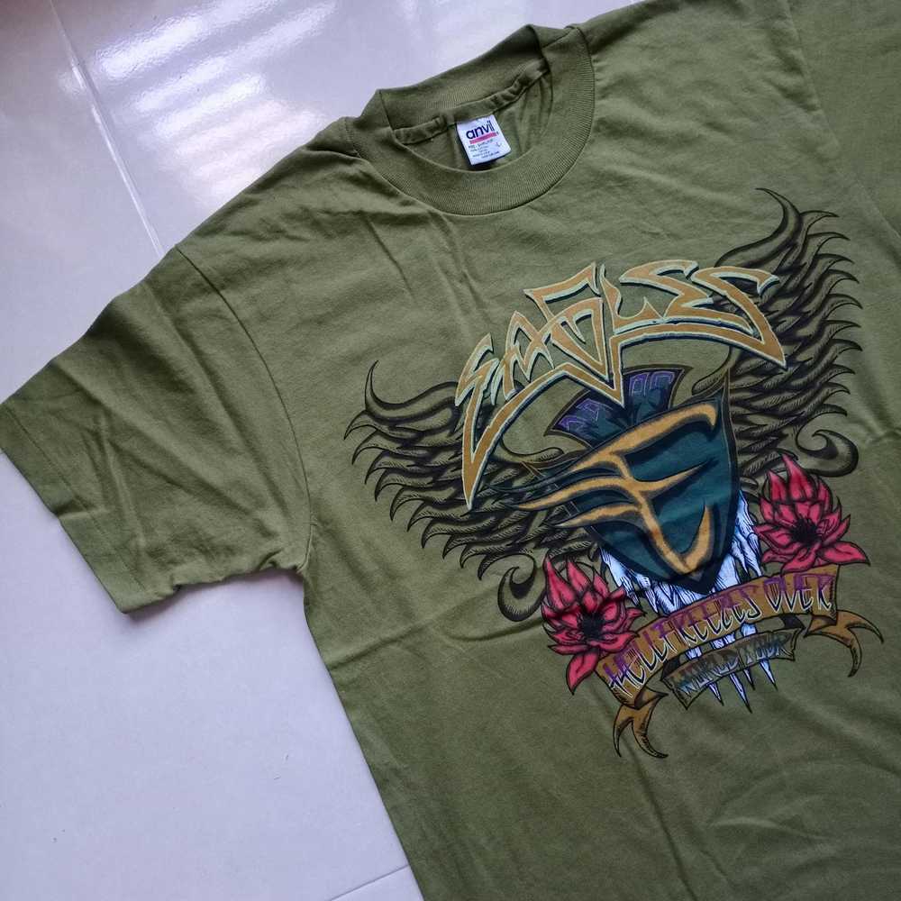 Band Tees × Tour Tee × Vintage VTG 90s The Eagles… - image 2