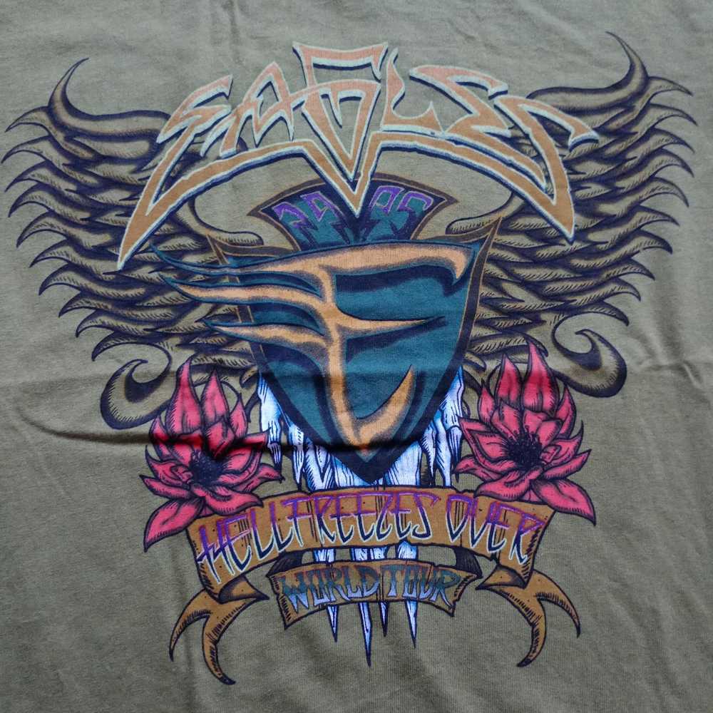 Band Tees × Tour Tee × Vintage VTG 90s The Eagles… - image 4