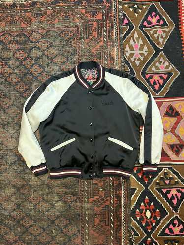 Coach × Designer Coach silk reversible bomber jack