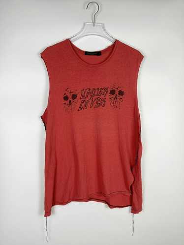 Undercover Undercover S/S2003 Scab Skull Tank-Top