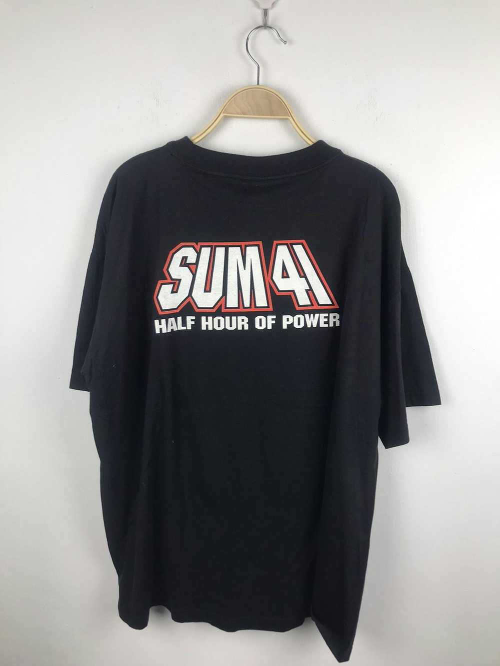 Japanese Brand × Rock T Shirt × Vintage Sum 41 Ha… - image 2