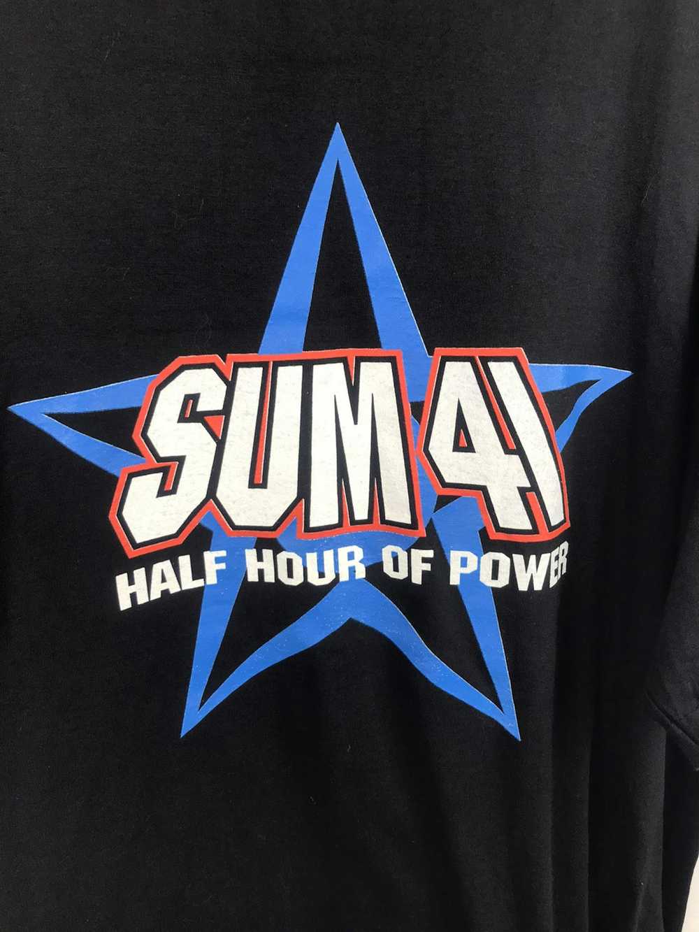 Japanese Brand × Rock T Shirt × Vintage Sum 41 Ha… - image 3