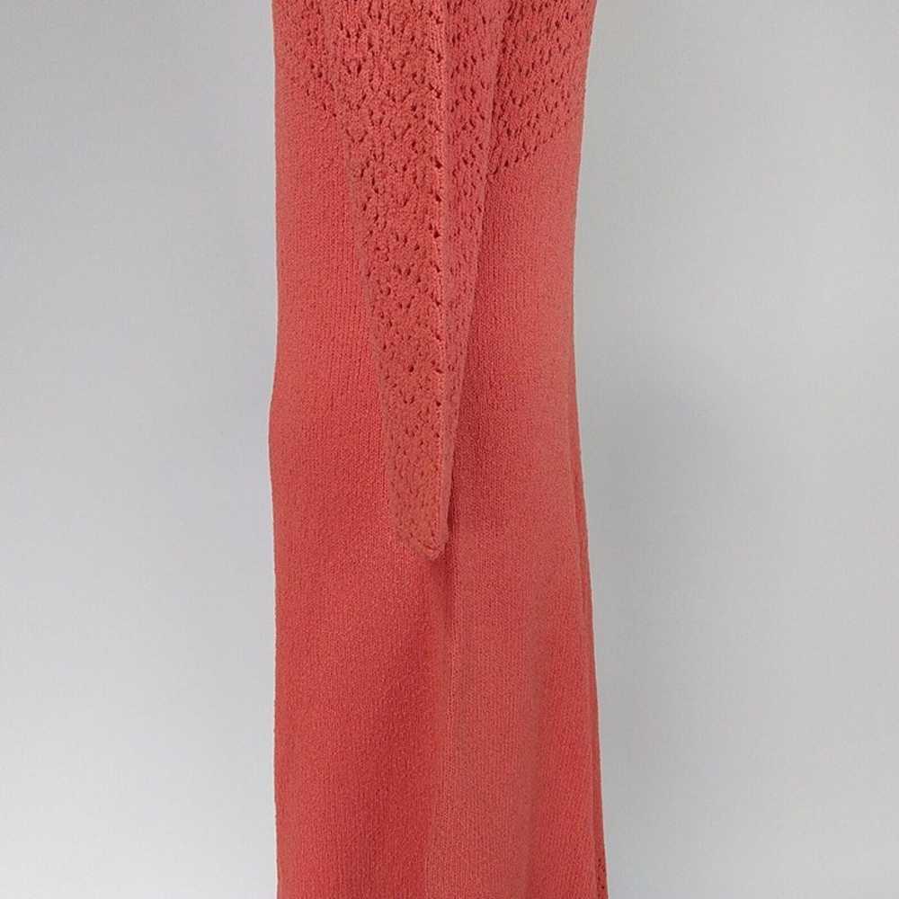 Vintage 60's Picardo Knits Maxi Dress Size S M Pi… - image 11