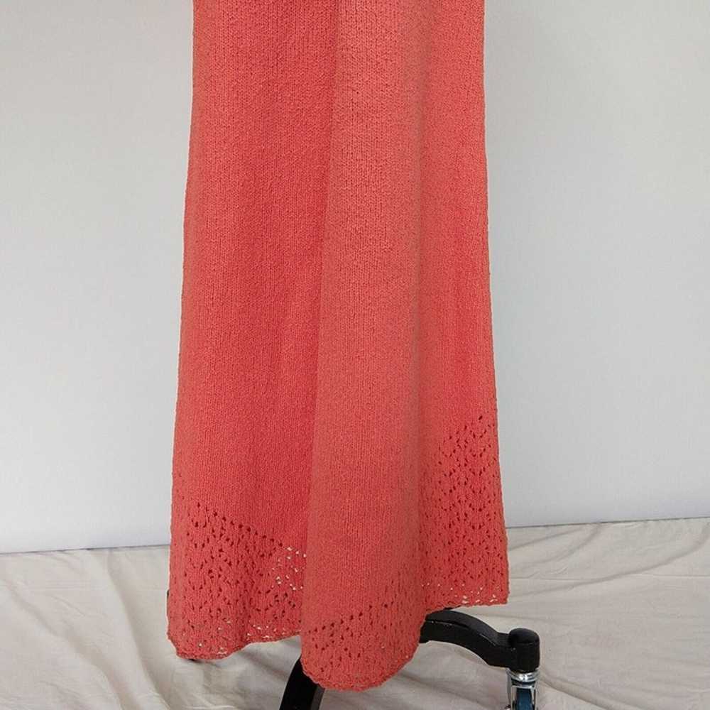 Vintage 60's Picardo Knits Maxi Dress Size S M Pi… - image 12