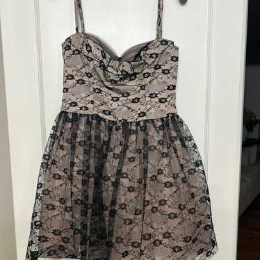 Red Valentino black tulle party dress size 4