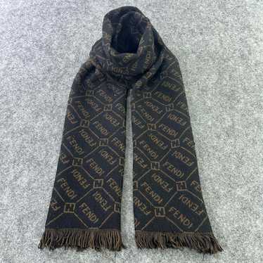 Vintage × Winter Session Tag Missing Fendi Scarf … - image 1