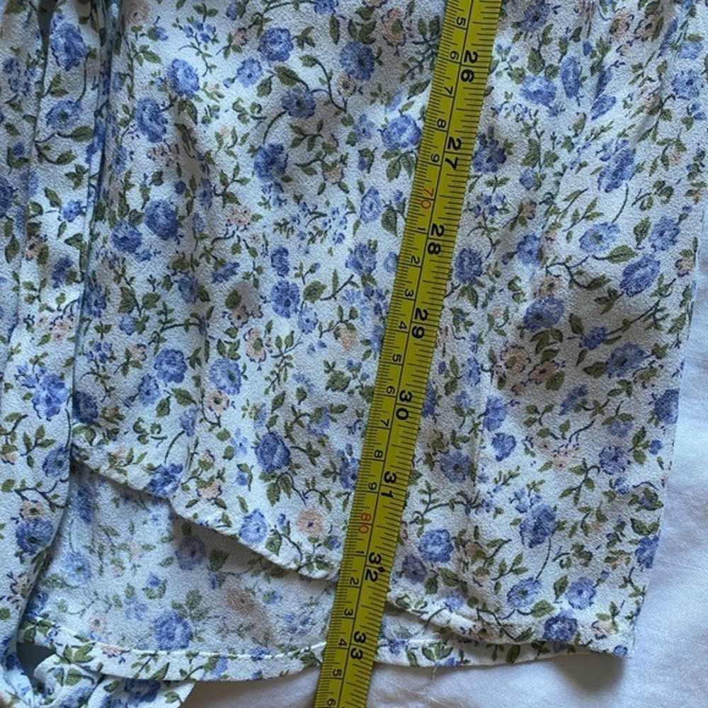 REFORMATION Women’s Floral Mini Tamra Dress Size 4 - image 9