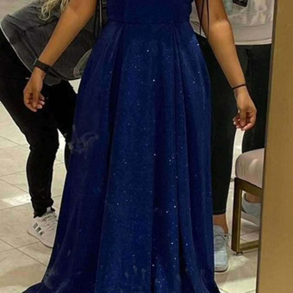 Navy Blue Prom Dress - image 2
