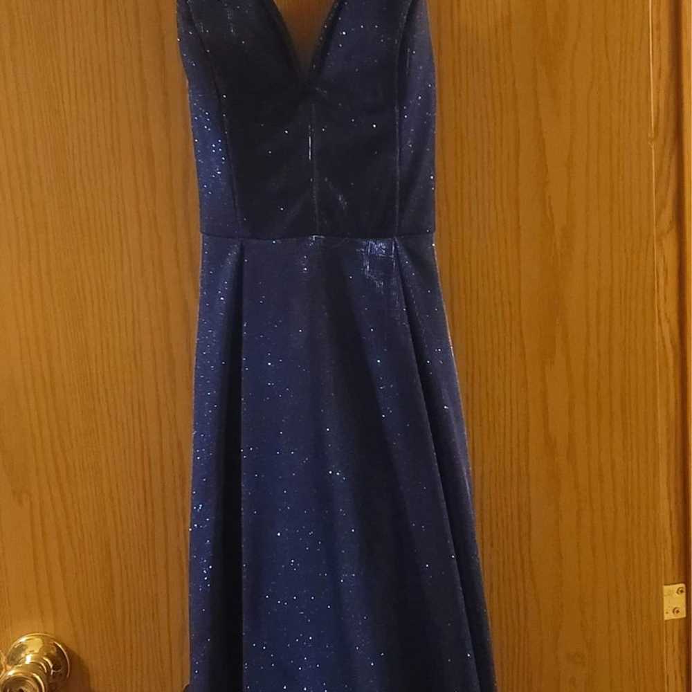Navy Blue Prom Dress - image 5
