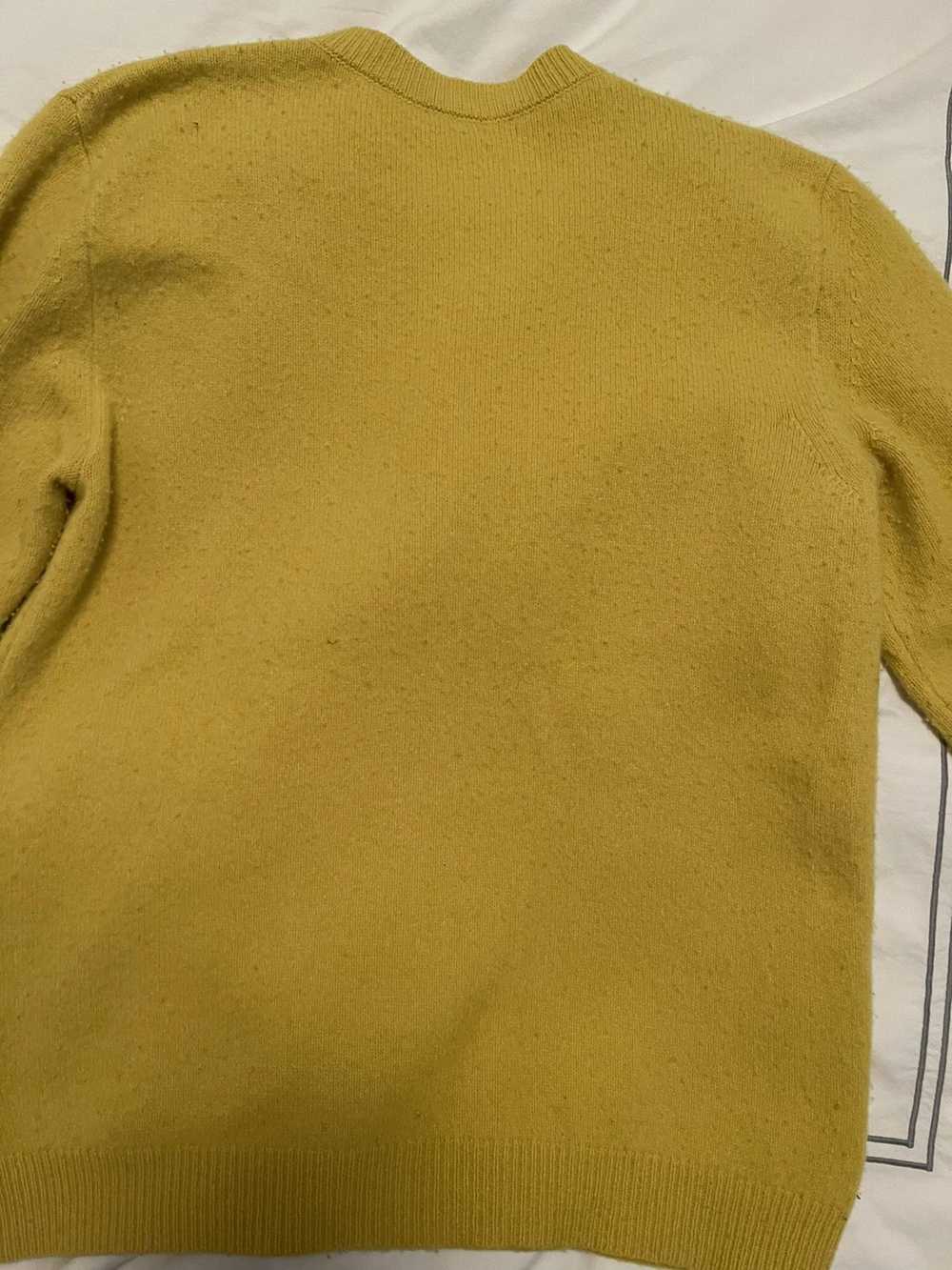 Paul Smith Yellow Lambswool Sweater - image 2
