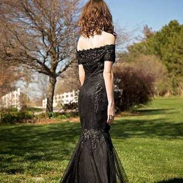 Long black evening gown - image 1