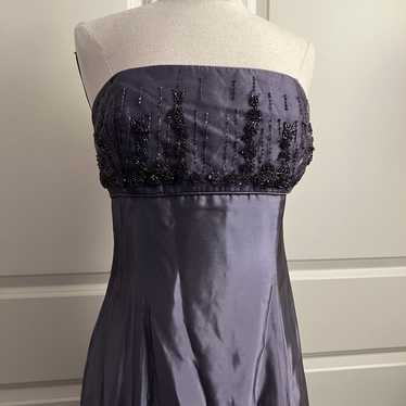 Purple beaded dress