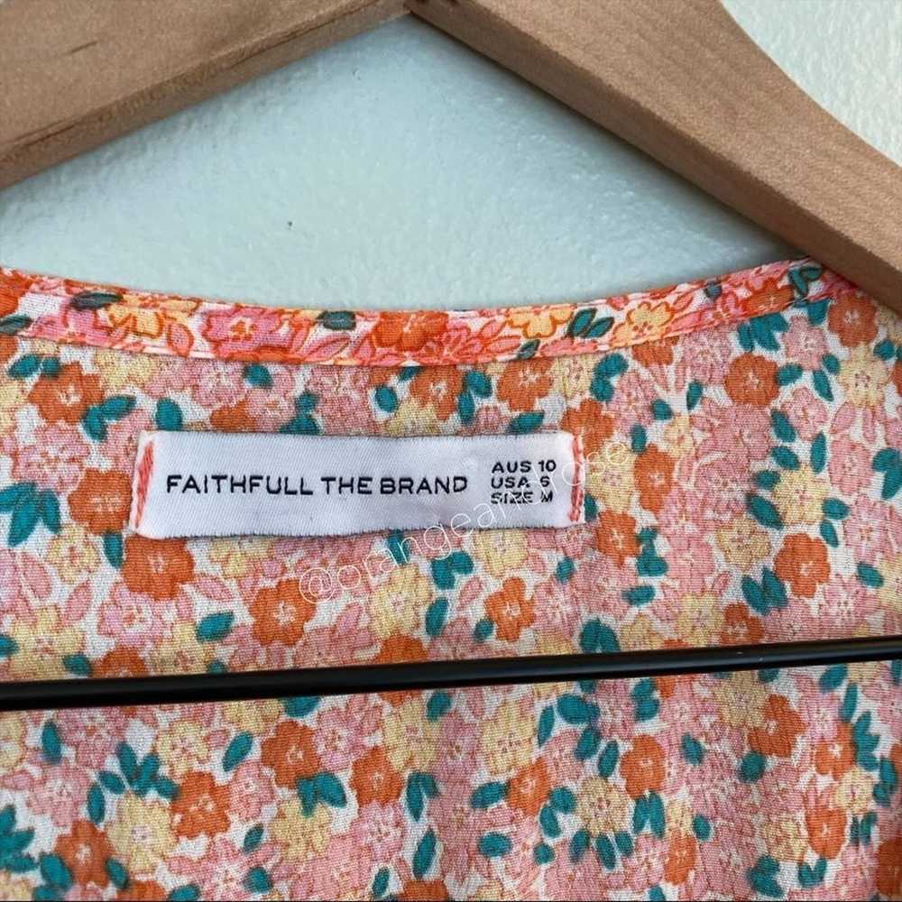 FAITHFULL THE BRAND Pink Yellow Dainty Floral Smo… - image 12