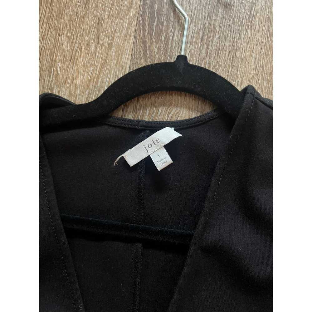 Joie Goldwin Short-Sleeve Belted Waist Cinch Wrap… - image 2