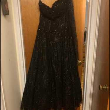 Jovani black prom dress