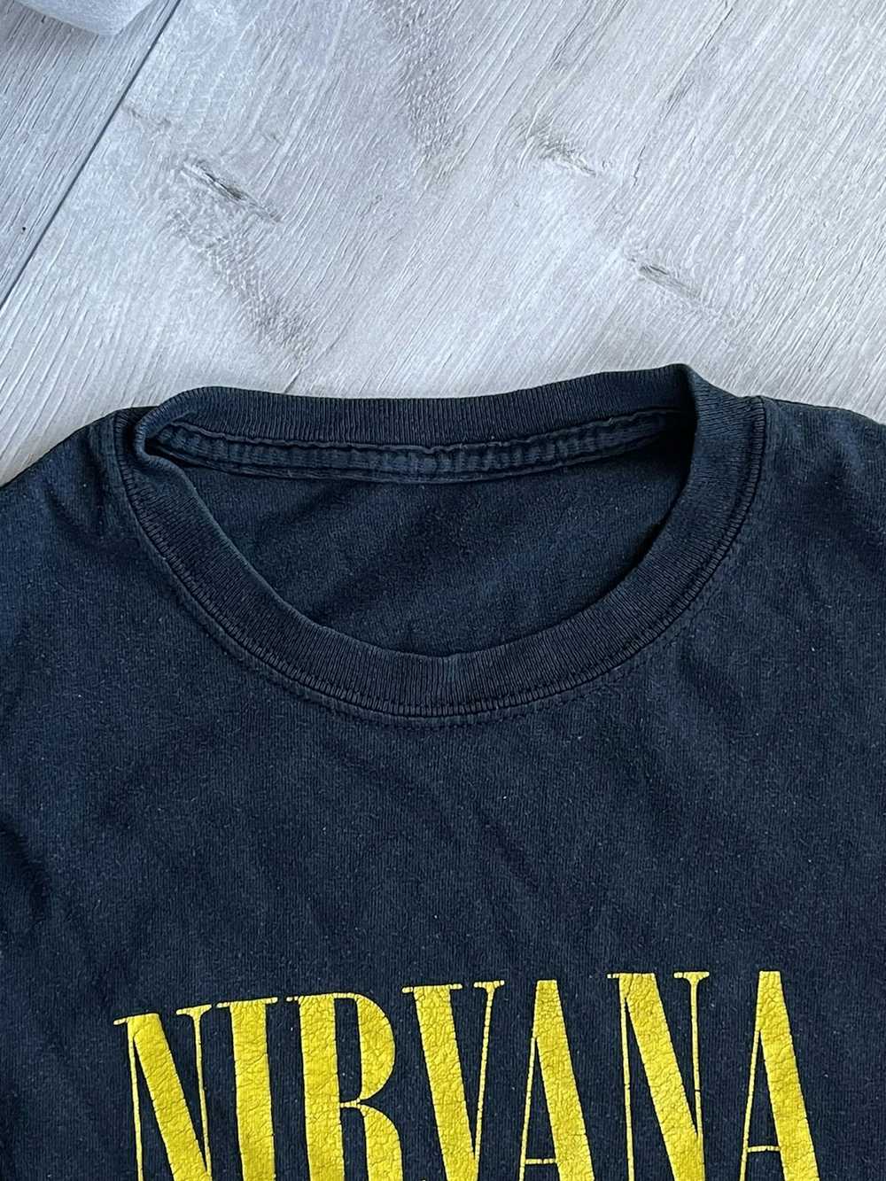 Band Tees × Nirvana × Vintage Nirvana Vintage 199… - image 4