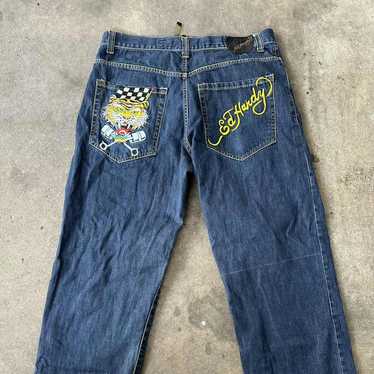 Ed Hardy Ed Hardy Vintage Mens Jeans - image 1